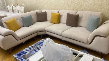 Sifarişlə dolablar: Künc divan, İşlənmiş