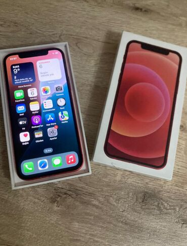 телефон флай на запчасти 4416: IPhone 12, 128 GB, Qırmızı, Face ID