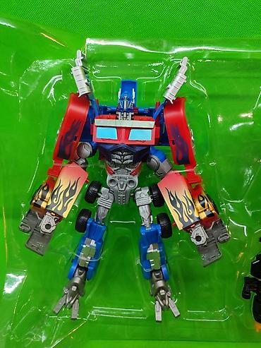 Игрушки: Трансформер Оптимус Прайм и Шмель игрушки в комплекте🔥 Комплектация — 3