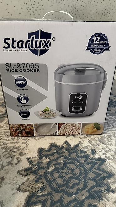 900: Рисоварка Starlux SL-27065 - Мощность: 900 Вт - Объем чаши: 5,0 л - — 2