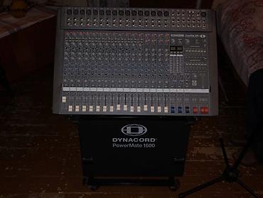 ses mixeri: Dynacord PowerMate 1600 səhnə/konsert səs sistemi komplekti - Mikser — 9