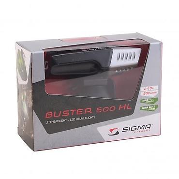 kaska velosiped: Sigma Buster 600 HL – USB ilə şarj olunan LED ön velosiped fənəri — 3
