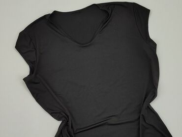 czarne t shirty w serek: T-shirt, 2XL, stan - Bardzo dobry