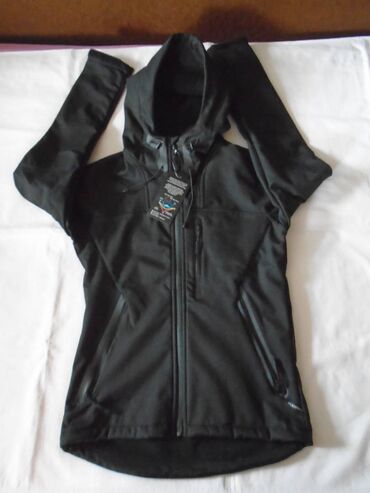 crna perjana jakna s jedna postava unutras: S (EU 36), Sa postavom