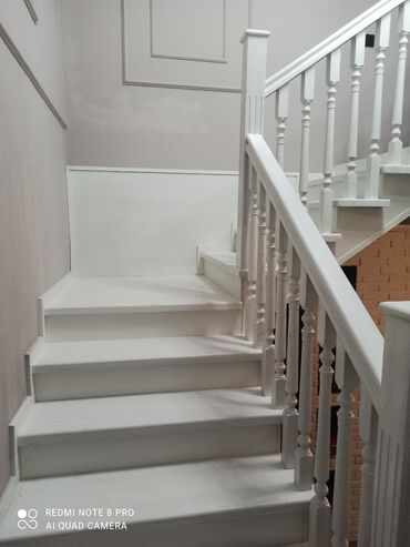 Обшивка лестниц: Лестница заказ менен жазайм — 11