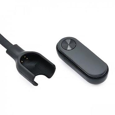 Smart satovi: Pametna fitnes narukvica (crna) sa OLED ekranom i USB punjačem - — 9