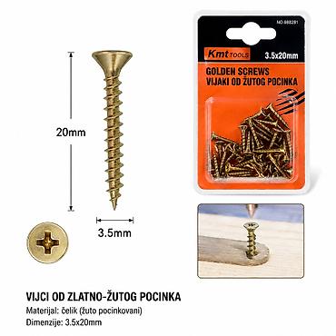 KMT Ekseri za lesonit pocinkovani u boji 9368281 Opis: - Ekseri za na lalafo.rs KMT Ekseri za lesonit pocinkovani u boji 9368281 Opis: - Ekseri za