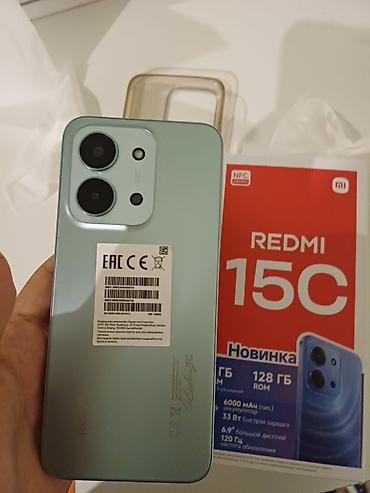 islenmis telefon: Redmi 14C, 128 GB, rəng - Mavi, Barmaq izi, İki sim kartlı, Face ID — 8