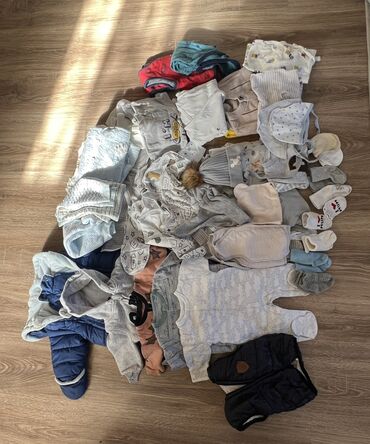 джинсовое платье с пуговицами впереди: Продаю детский вещи с рождения до 6 7 месяцев отдам за все 2000