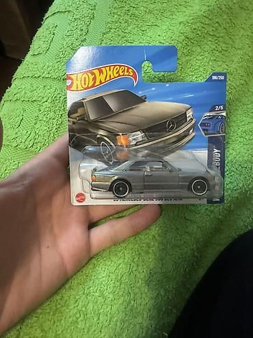 mini mercedes: Hot Wheels miqyaslı oyuncaq avtomobil – ’89 Mercedes-Benz 560 SEC AMG — 2
