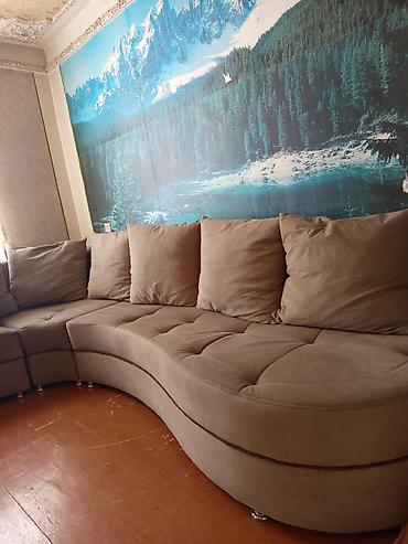 metbex kunc divan: Dalğalı formalı künc divanı - Model: modul tipli, S-şəkilli dizayn - — 2