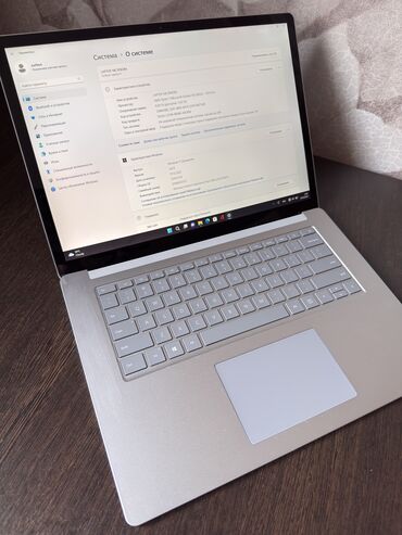 бу ноутбук купить: Microsoft Surface, 8 ГБ ОЭТ, AMD Ryzen 7, 15 ", Жумуш, окуу үчүн