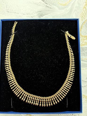 Boyunbağılar: Boyunbağı, Sarı qızıl, 585 Əyar, 40 g, Ünvandan götürmə — 5