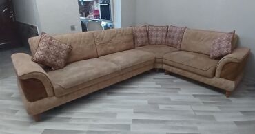 садовая мебель баку: Угловой диван, Б/у, Раскладной, С подъемным механизмом