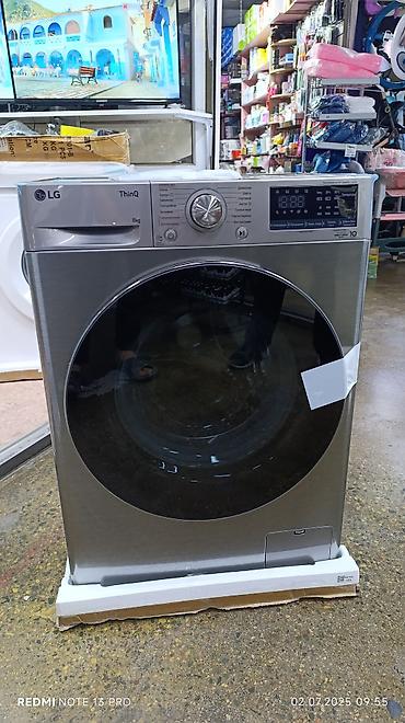 Кир жуучу автомат машина, Жаңы, LG, 8 кг чейин, Фронталдык, Дүңүнөн