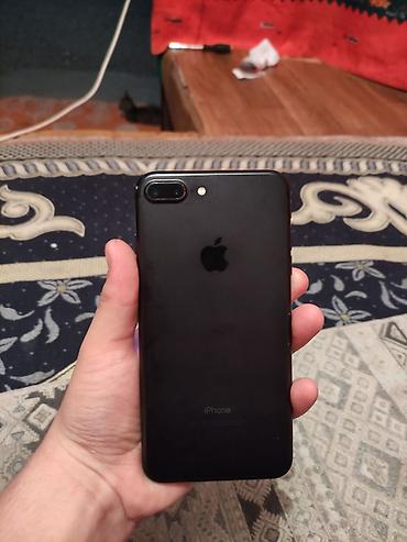IPhone 7 Plus, Б/у, 128 ГБ, Jet Black, Защитное стекло, 100 % at lalafo.kg IPhone 7 Plus, Б/у, 128 ГБ, Jet Black, Защитное стекло, 100 %