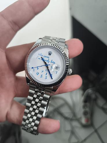 gumuşun qiyməti: : “Who cares I’m already late”. rolexin saatidir tep tezedir demey — 2