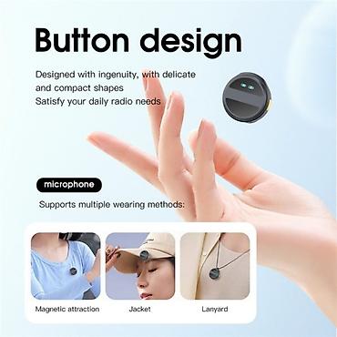 мини микрафон: Моби Центр / Mobi Center Портативный беспроводной микрофон — 4