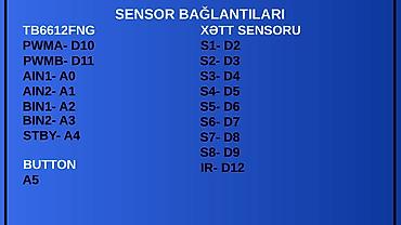 3d printerlər: Xətt izləyən robot - Line follower robot Beyin olaraq Arduino nano — 6