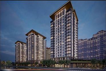 centr park: 2 комнаты, 84 м², Элитка, 19 этаж — 2