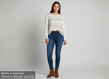Ubrania damskie: Marks & Spencer, Bluzka damska, rozmiar 2XL