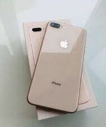 iphone batareya: IPhone 8 Plus, 64 ГБ, Розовый, Отпечаток пальца