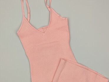 sukienka z prążkowanej dzianiny h m: Women`s dress, S (EU 36)