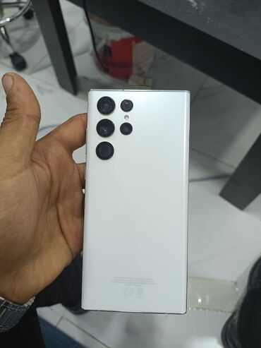 Apple iPhone: Samsung Galaxy S22 Ultra, 256 GB, rəng - Ağ