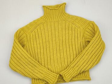 żółty t shirty: Sweter, H&M, XS, stan - Dobry