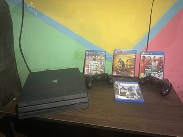 купить джойстик пс4: Игровая консоль Sony PlayStation 4 Pro черного цвета, предлагающая