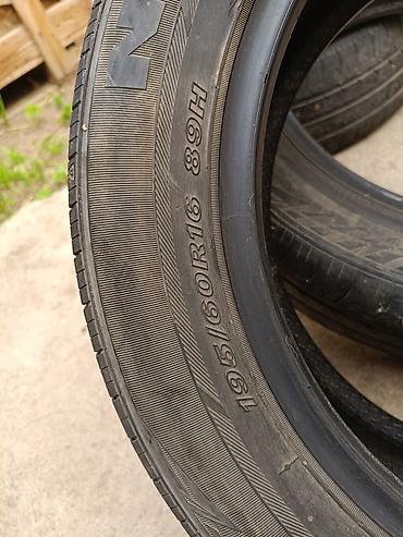 вампер нексия: Шины 195 / 60 / R 16, Лето, Б/у, Комплект, Китай, Nexen — 6