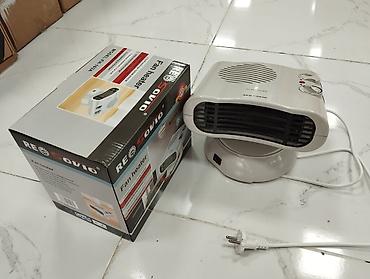 elektro kamin: Hava vuran qızdırıcı "Resovio FH 06" 2000W 15m² . Qeyd: bu tipdə ucuz — 4
