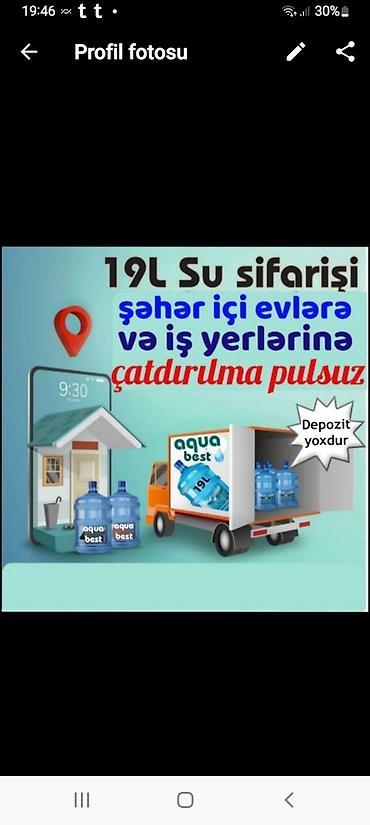 su baklar: SU SİFARİŞİ Aqua Best 19L içməli su – evlərə və iş yerlərinə sifariş — 2