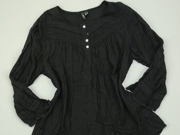czarne koronkowe bluzki z długim rękawem: Blouse, Vero Moda, M (EU 38), condition - Very good