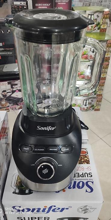 blender kokteyl: Blender kokteyl kakteyl Sonifer 1000 watt turbo guc 1,8 litr tutumlu — 2