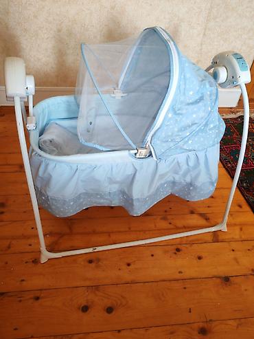 kidilo elektron beşik: Uşaq üçün beşik və uşaq arabası dəsti - Elektriklə yellənən beşik — 1