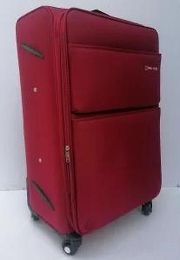 Putni koferi i torbe: Set kofera za putovanje – 3 komada, crvena boja - Brend: Reddy Wengie — 24