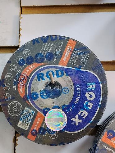 Абразивный отрезной круг RODEX для металла - Назначение: резка at lalafo.kg Абразивный отрезной круг RODEX для металла - Назначение: резка