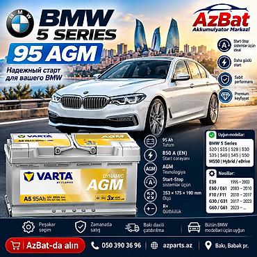 kompressor teh: Varta, 95 ah, Orijinal, Almaniya, Yeni — 1
