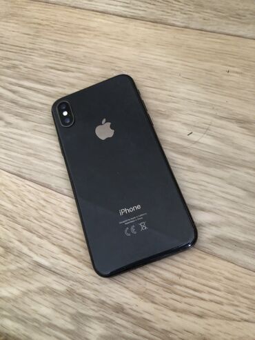 поко х6 бу: IPhone X, Колдонулган, 256 ГБ, Space Gray, Коргоочу айнек, Каптама, 100 %
