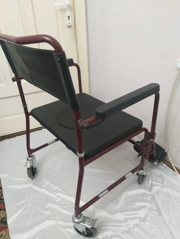 Invalidska kolica: Nemacka XXXL toaletna kolica za gabaritnije i teze korisnike-cak i do — 5