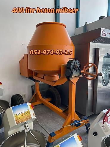 Digər biznes avadanlığı: 400 litrlik beton mikser — 1