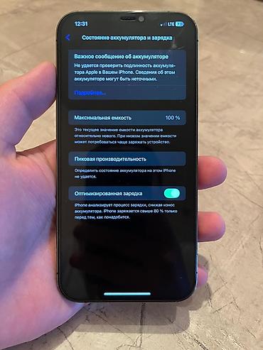 Apple iPhone: IPhone 12 Pro Max, Б/у, 256 ГБ, Серебристый, Защитное стекло, Чехол, 100 % — 8
