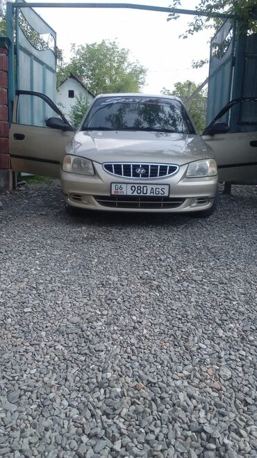 hyundai major: Hyundai Accent: 2004 г., 1.5 л, Механика, Бензин, Седан