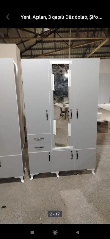 Sifarişlə dolablar: Düz dolab, Dəhliz üçün, Qarderob, Açılan, Korpuslu, 2 qapılı — 9