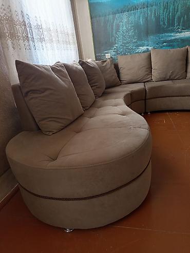 metbex kunc divan: Dalğalı formalı künc divanı - Model: modul tipli, S-şəkilli dizayn - — 1