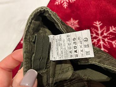 ugg bakü: 2-3 yashli oglan ushaqi ucun benetton brendinden velvet shalvar — 4
