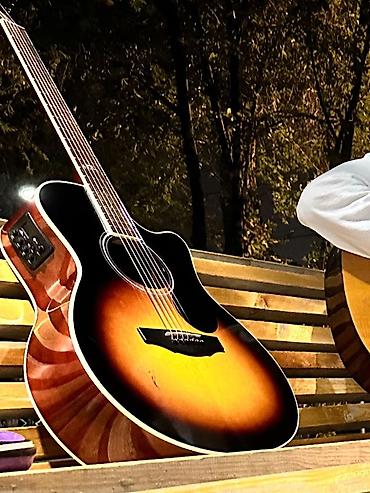 пини: Электроакустическая гитара с вырезом (cutaway), окраска sunburst — 1