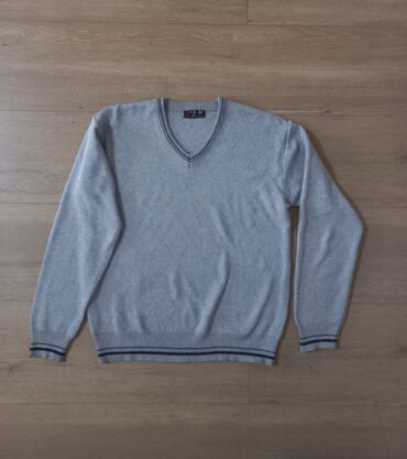серый мужской свитер: Полувер мужской 50-52 размер в хорошем состоянии