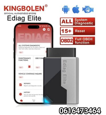 Alati za automobile: Kingbolen Ediag Elite Bluetooth OBD2 Dijagnostika Novo - Kingbolen — 24